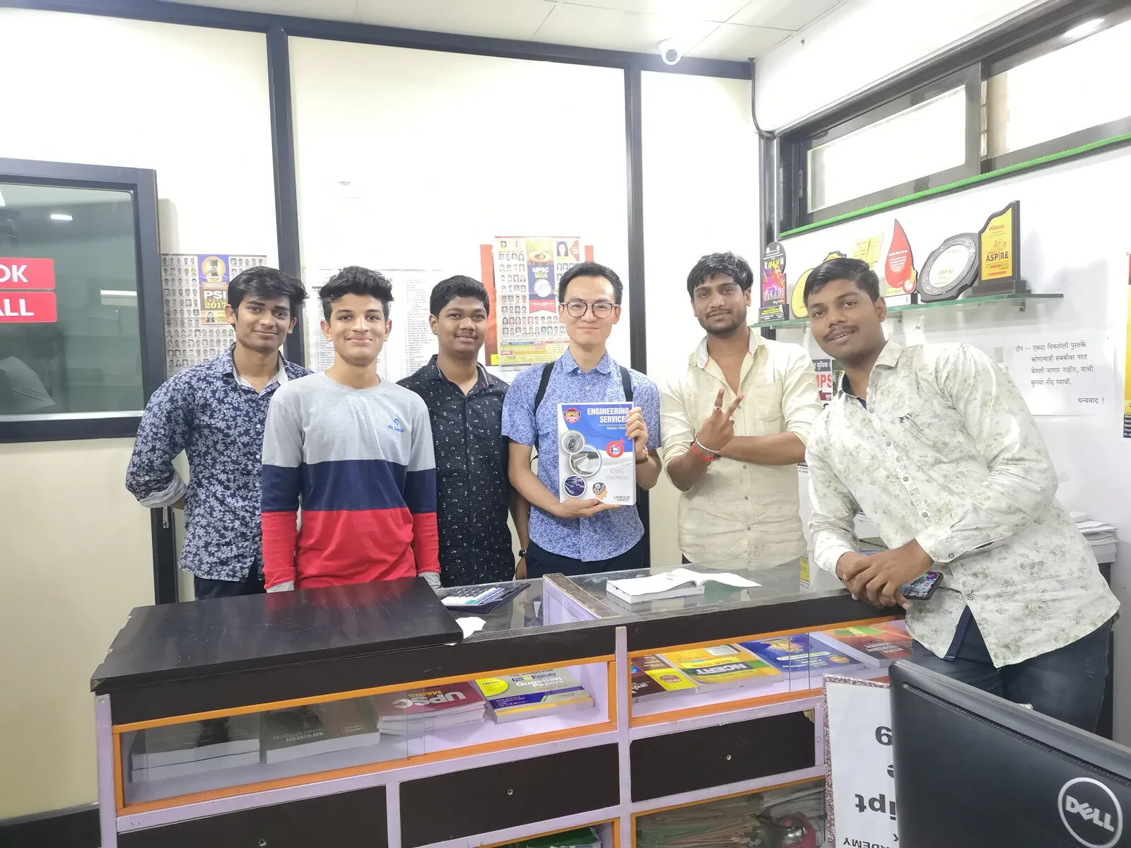 Indian engineering distributor team with Chinese suppliers during a Pearl River Delta factory visit